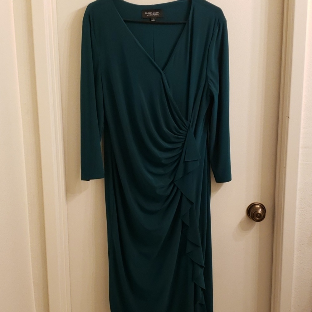 A GREEN DRESS BY BLACK LABEL BY EVAN PICONE